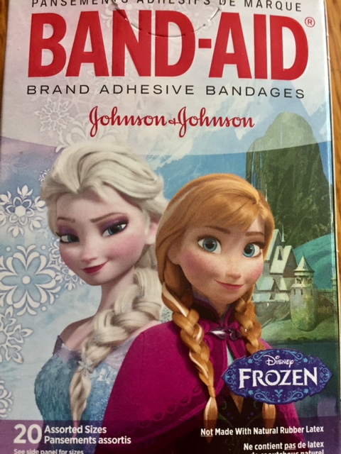 Frozen BandAid box