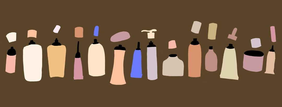 a line of lotions and creams